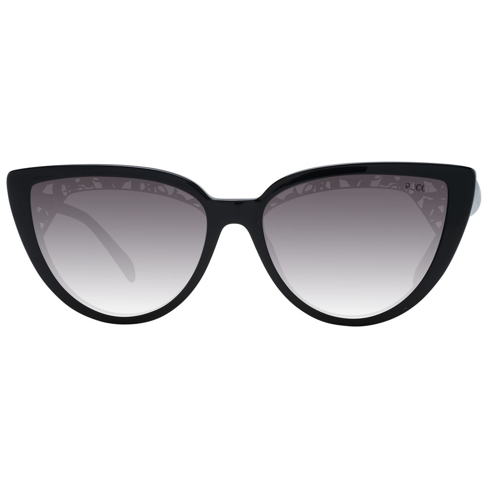 Emilio Pucci Black Plastic Sunglasses
